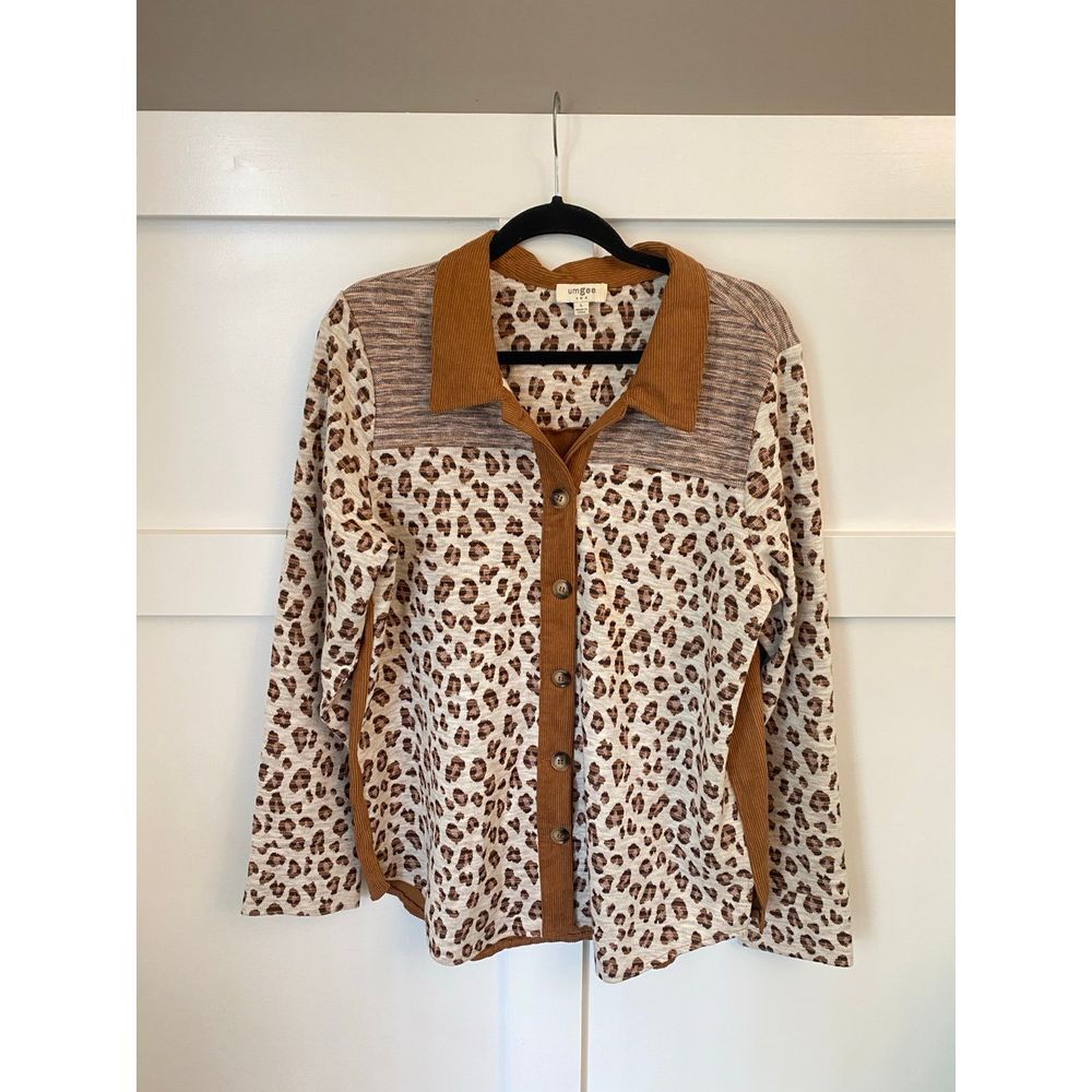 Umgee Shacket Size Large Euc - image 1